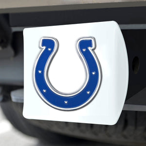 Indianapolis Colts White Hitch Cover