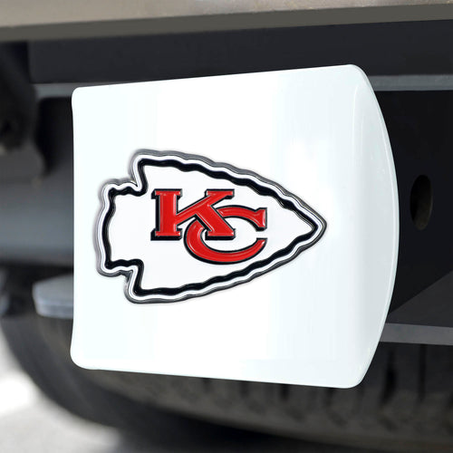 Kansas City Chiefs White Hitch Cover