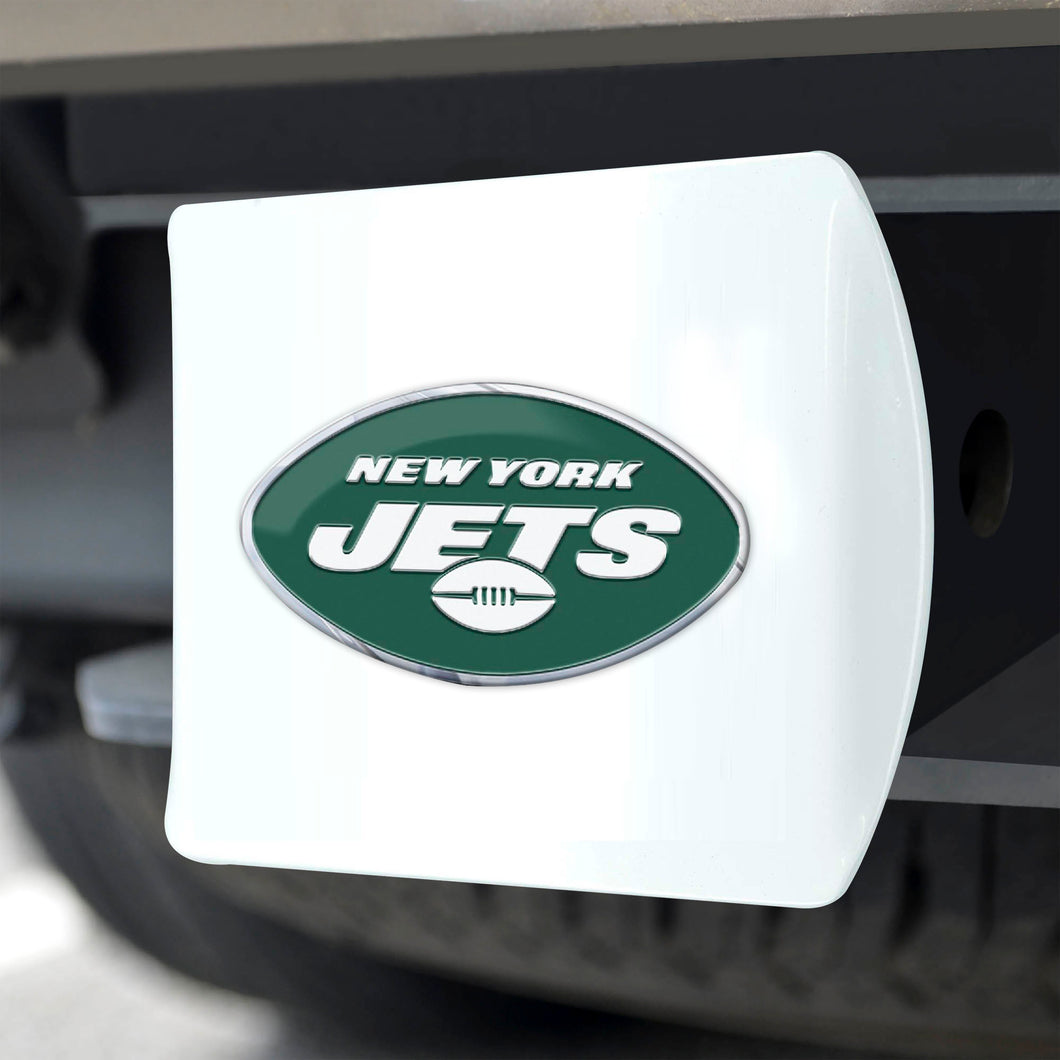 New York Jets White Hitch Cover