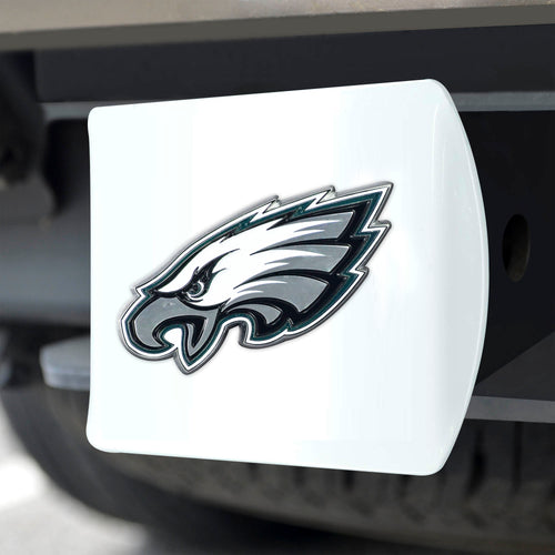 Philadelphia Eagles White Hitch Cover