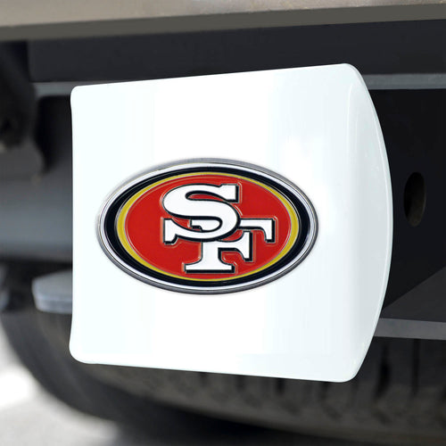 San Francisco 49ers White Hitch Cover