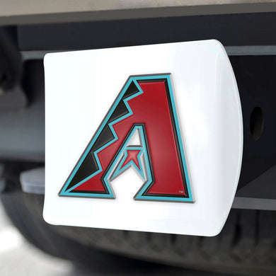 Arizona Diamondbacks White Hitch Cover