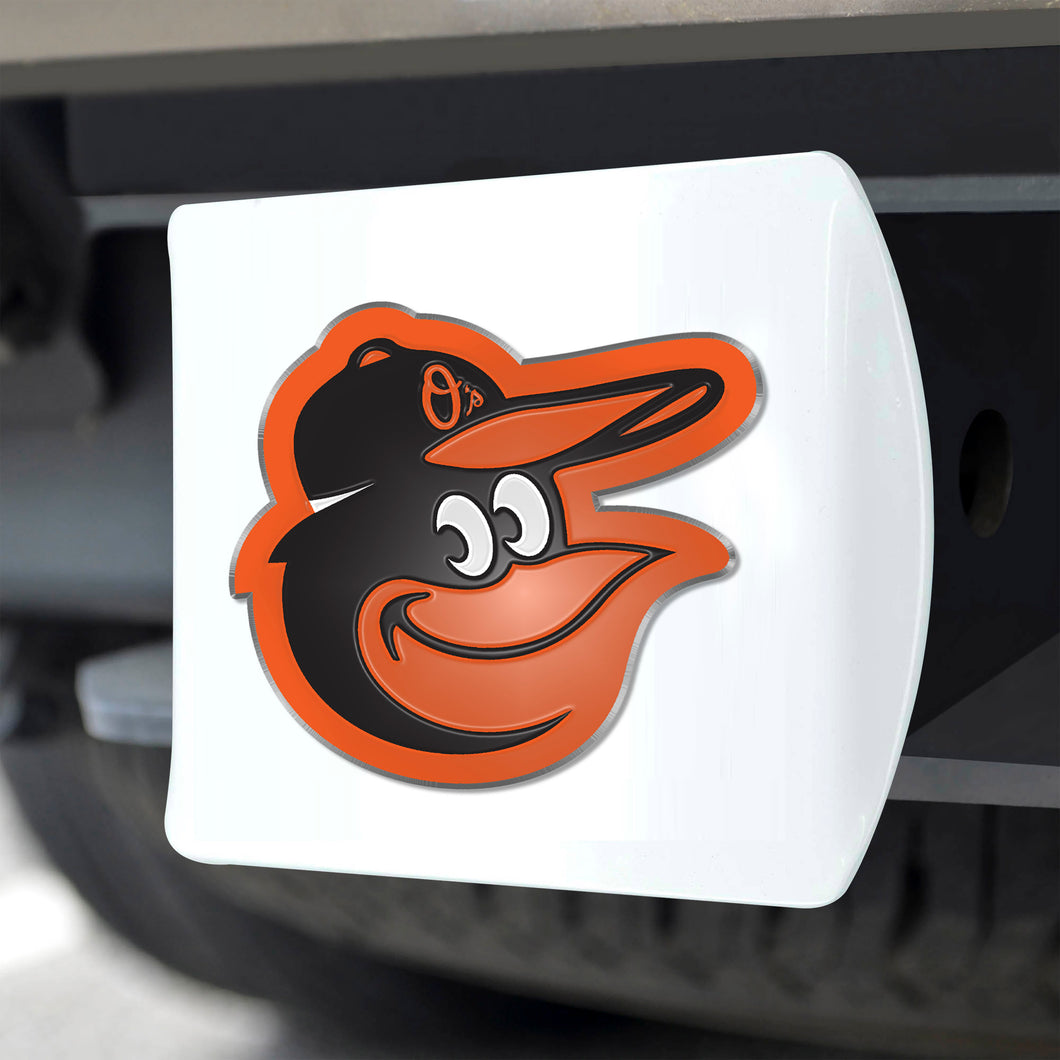 Baltimore Orioles White Hitch Cover