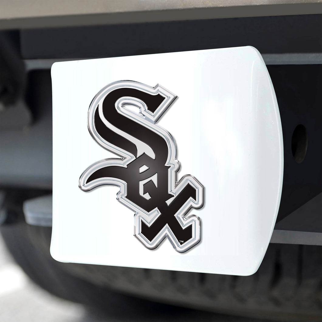 Chicago White Sox White Hitch Cover