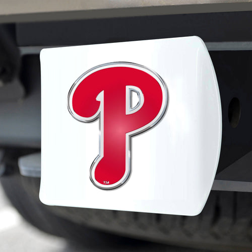 Philadelphia Phillies White Hitch Cover