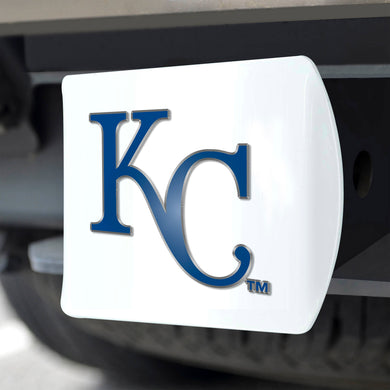 Kansas City Royals White Hitch Cover