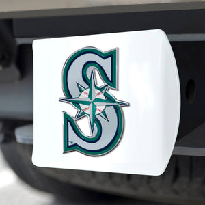 Seattle Mariners White Hitch Cover