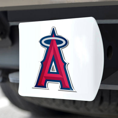 Los Angeles Angels White Hitch Cover