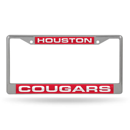 Houston Cougars Laser License Plate Frame