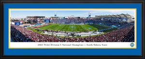 South Dakota State Jackrabbits 2023 NCAA Football National Champions Panoramic Picture