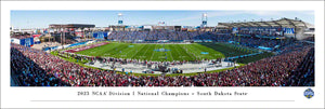 South Dakota State Jackrabbits 2023 NCAA Football National Champions Panoramic Picture