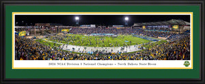 North Dakota State Bison Football 2024 FCS National Champions Panoramic Picture