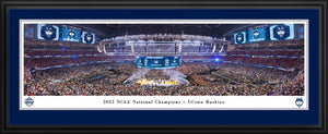 UConn Huskies 2023 NCAA Men's Basketball National Champions Panoramic Picture