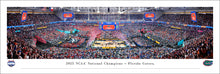 
Florida Gators 2025 NCAA Men's Basketball National Champions Panoramic Picture
