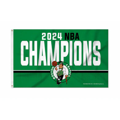 Boston Celtics 2023/24 NBA Champions Banner Flag - 3'x5'