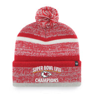 Kansas City Chiefs Super Bowl LVIII Champions Cuff Knit Hat