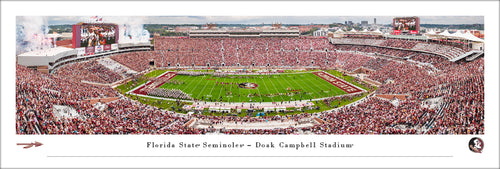 Florida State Seminoles Doak Campbell Stadium 50 Yard Line Panoramic Picture