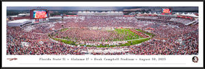 Florida State Seminoles Doak Campbell Stadium Storm The Field Panoramic Picture