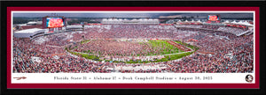 Florida State Seminoles Doak Campbell Stadium Storm The Field Panoramic Picture