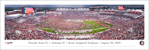Florida State Seminoles Doak Campbell Stadium Storm The Field Panoramic Picture
