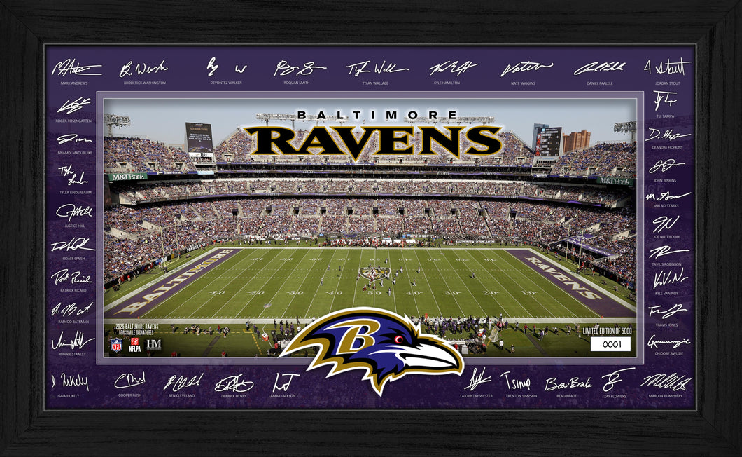 Baltimore Ravens 2025 NFL Signature Gridiron