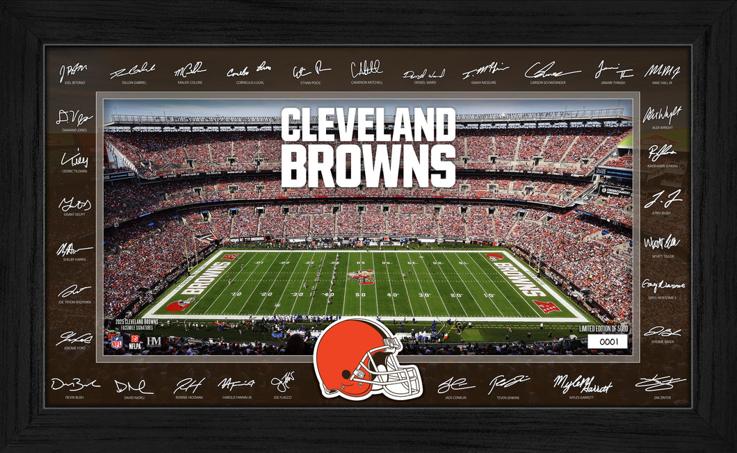 Cleveland Browns 2025 NFL Signature Gridiron