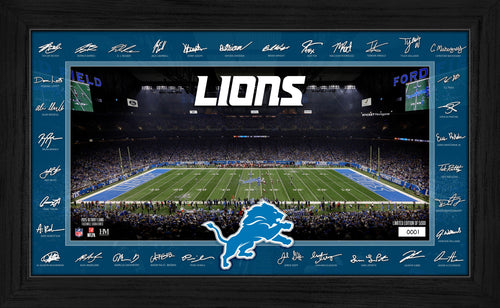 Detroit Lions 2025 NFL Signature Gridiron