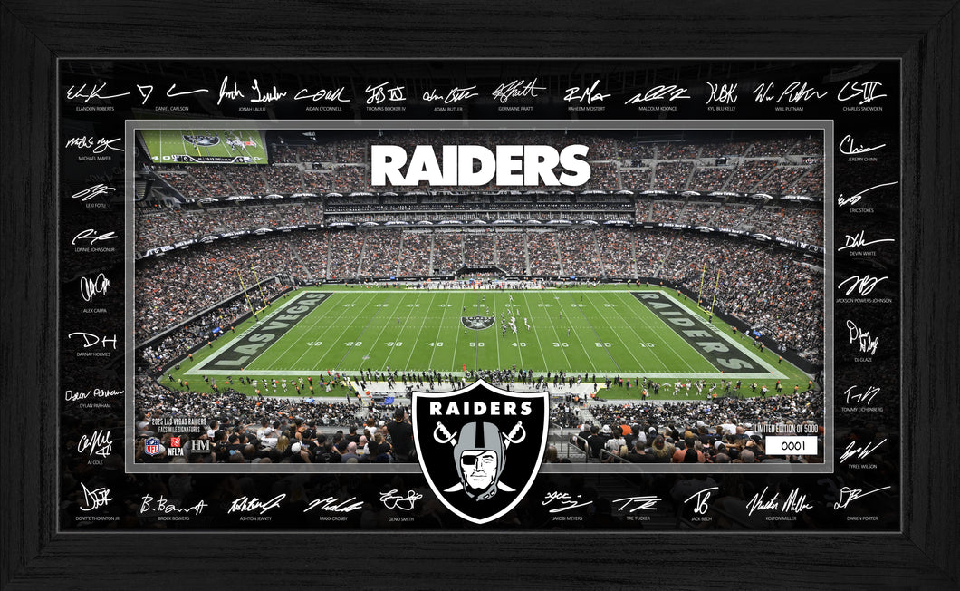 Las Vegas Raiders 2025 NFL Signature Gridiron