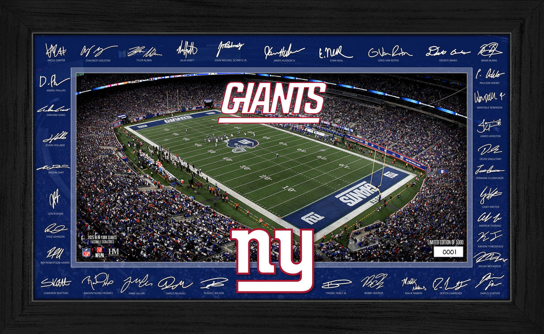 New York Giants 2025 NFL Signature Gridiron
