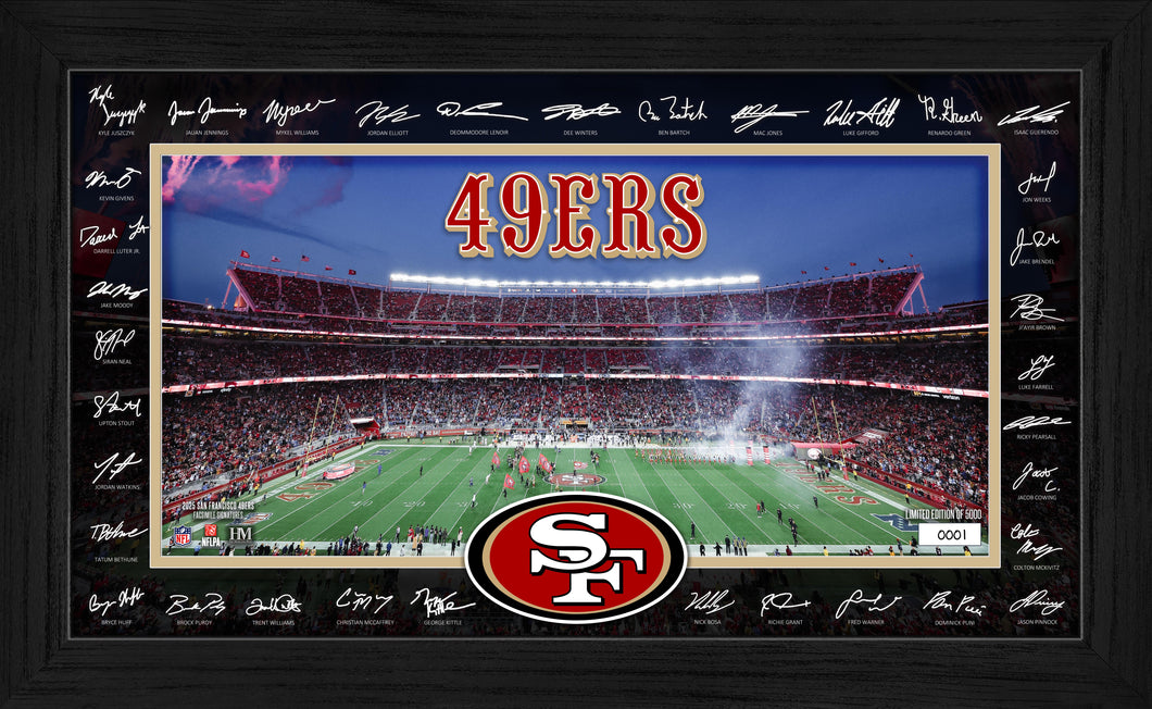 San Francisco 49ers 2025 NFL Signature Gridiron
