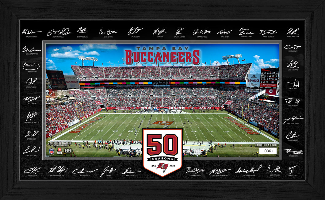 Tampa Bay Buccaneers 2025 NFL Signature Gridiron