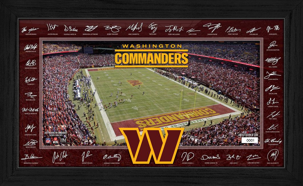 Washington Commanders 2025 NFL Signature Gridiron