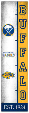 Buffalo Sabres Team Logo Evolution Wood Sign -  6