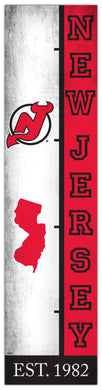 New Jersey Devils Team Logo Evolution Wood Sign -  6