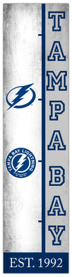 Tampa Bay Lightning Team Logo Evolution Wood Sign -  6