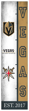 Vegas Golden Knights Team Logo Evolution Wood Sign -  6