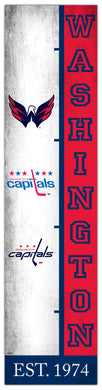 Washington Capitals Team Logo Evolution Wood Sign -  6