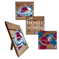 Colorado Avalanche Four-Piece Hot Plate Set