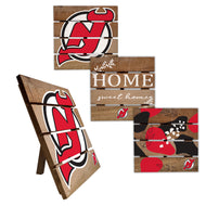 New Jersey Devils Four-Piece Hot Plate Set