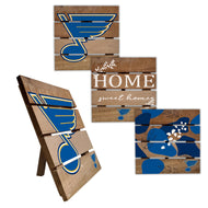 St. Louis Blues Four-Piece Hot Plate Set
