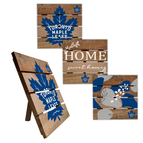 Toronto Maple Leafs Four-Piece Hot Plate Set