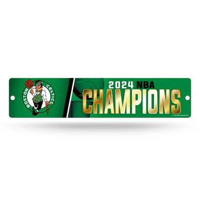 Boston Celtics 2023/24 NBA Champions Plastic Street Sign