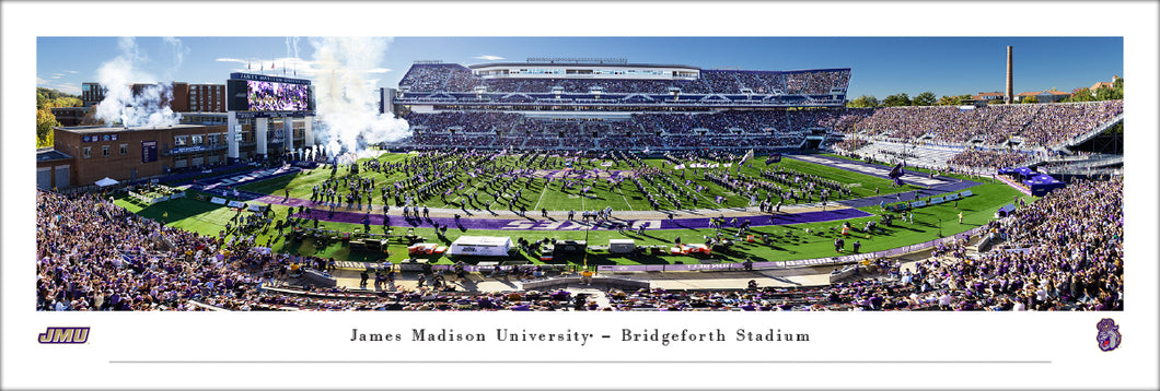 James Madison Dukes Dukes Football Bridgeforth Stadium Panoramic Picture