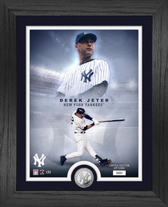 Derek Jeter New York Yankees Legends Silver Coin Photo Mint 