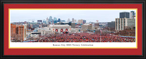 Kansas City Celebrates Chiefs Super Bowl 57 Champions Panoramic Picture