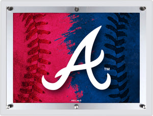 Atlanta Braves Backlit LED Sign - 32" x 23"