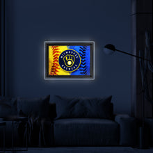 Milwaukee Brewers Backlit LED Sign - 32" x 23"