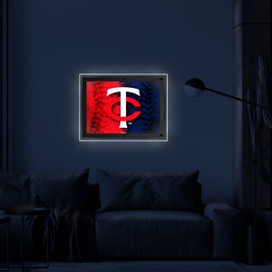 Minnesota Twins Backlit LED Sign - 32" x 23"