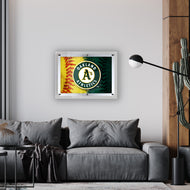 Oakland Athletics Backlit LED Sign - 32" x 23"