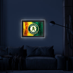 Oakland Athletics Backlit LED Sign - 32" x 23"